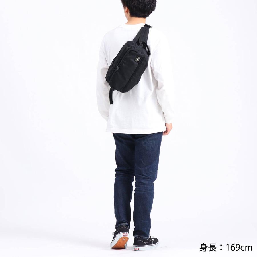 ポーター フラッシュ ウエストバッグ 689-05951 吉田カバン PORTER FLASH WAIST BAG ボディバッグ メンズ ブランド 撥水 レディース 軽い 大きめ 大人 日本製｜galleria-onlineshop｜07