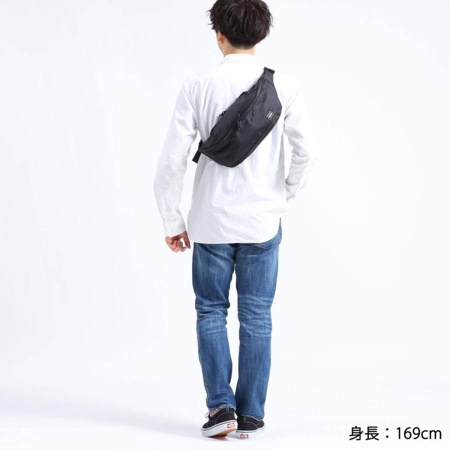 ポーター フラッシュ ウエストバッグ(L) 689-05952 吉田カバン PORTER FLASH WAIST BAG(L) ボディバッグ メンズ ブランド 撥水 レディース 軽い きれいめ 日本製｜galleria-onlineshop｜07