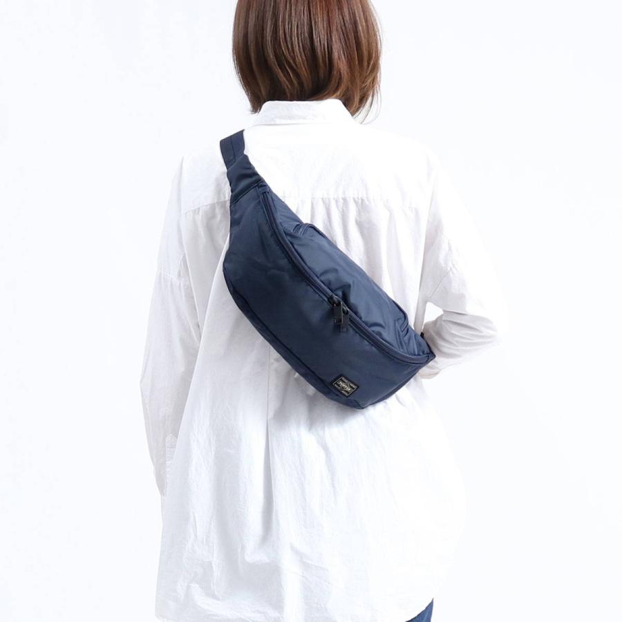 ポーター フラッシュ ウエストバッグ(L) 689-05952 吉田カバン PORTER FLASH WAIST BAG(L) ボディバッグ メンズ ブランド 撥水 レディース 軽い きれいめ 日本製｜galleria-onlineshop｜08