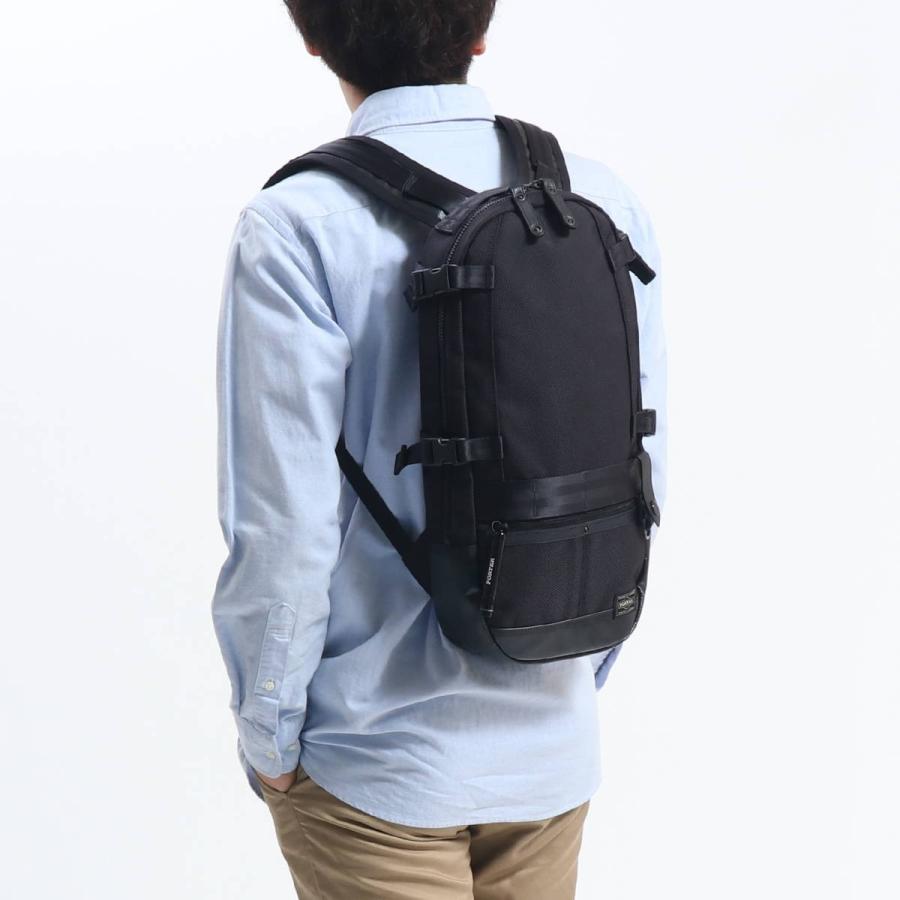 ポーター ヒート リュックサック 703-06303 リュック デイパック 吉田カバン PORTER HEAT RUCKSACK メンズ レディース おしゃれ 黒 バッグ｜galleria-onlineshop｜04