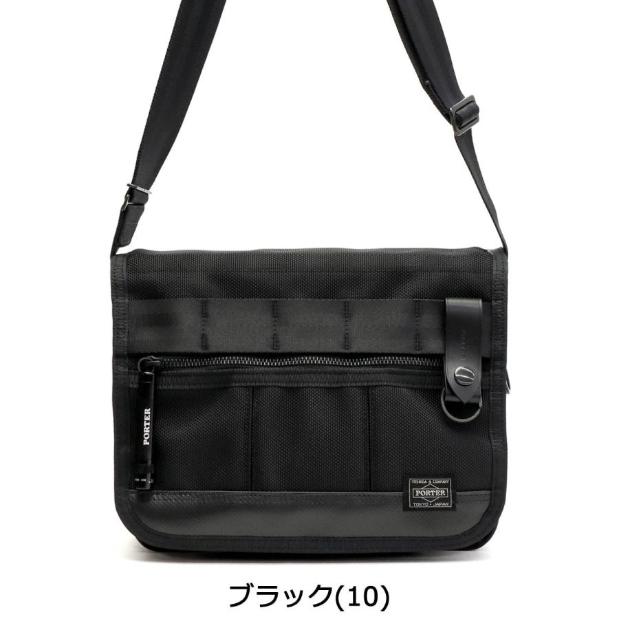 ポーター ヒート ショルダーバッグ 703-06974 吉田カバン PORTER HEAT SHOULDER BAG 斜めがけ A5 小さめ 日本製 メンズ｜galleria-onlineshop｜03