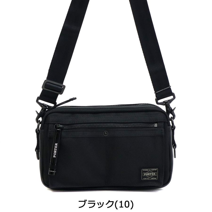 ポーター ヒート ショルダーバッグ 703-06975 吉田カバン PORTER HEAT SHOULDER BAG 斜めがけ 小さめ カジュアル ナイロン メンズ レディース ミニショルダー｜galleria-onlineshop｜03