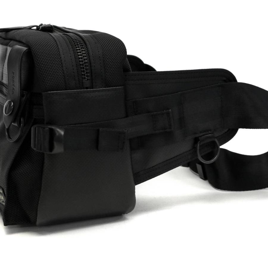 ポーター ヒート ウエストバッグ 703-07971 ボディバッグ 吉田カバン PORTER HEAT WAIST BAG 斜めがけ 日本製 メンズ｜galleria-onlineshop｜14