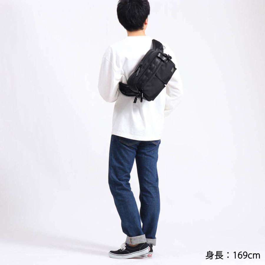 ポーター ヒート ウエストバッグ 703-07971 ボディバッグ 吉田カバン PORTER HEAT WAIST BAG 斜めがけ 日本製 メンズ｜galleria-onlineshop｜05