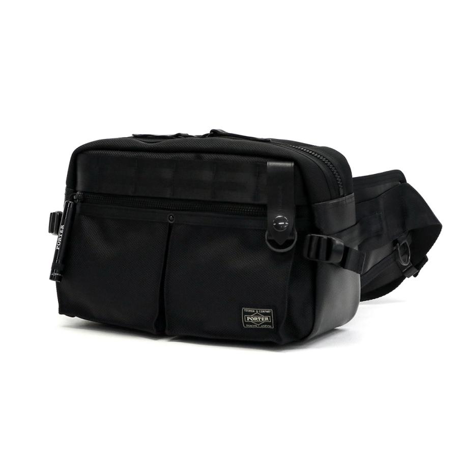 ポーター ヒート ウエストバッグ 703-07971 ボディバッグ 吉田カバン PORTER HEAT WAIST BAG 斜めがけ 日本製 メンズ｜galleria-onlineshop｜06