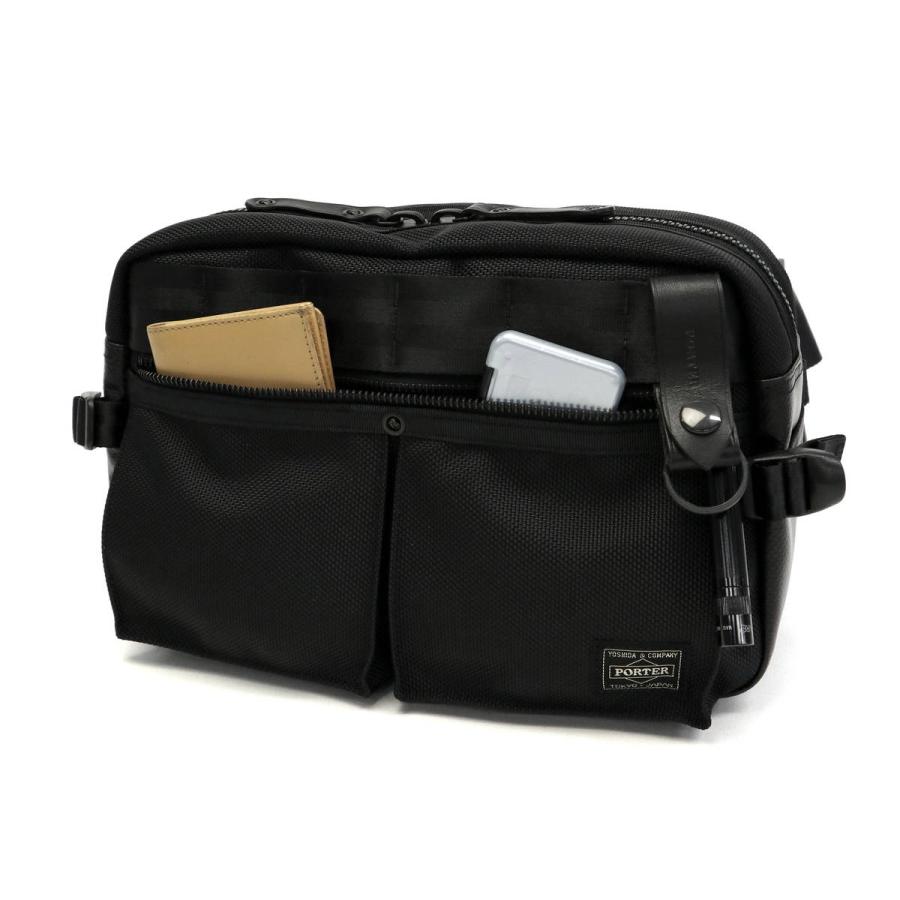 ポーター ヒート ウエストバッグ 703-07971 ボディバッグ 吉田カバン PORTER HEAT WAIST BAG 斜めがけ 日本製 メンズ｜galleria-onlineshop｜09