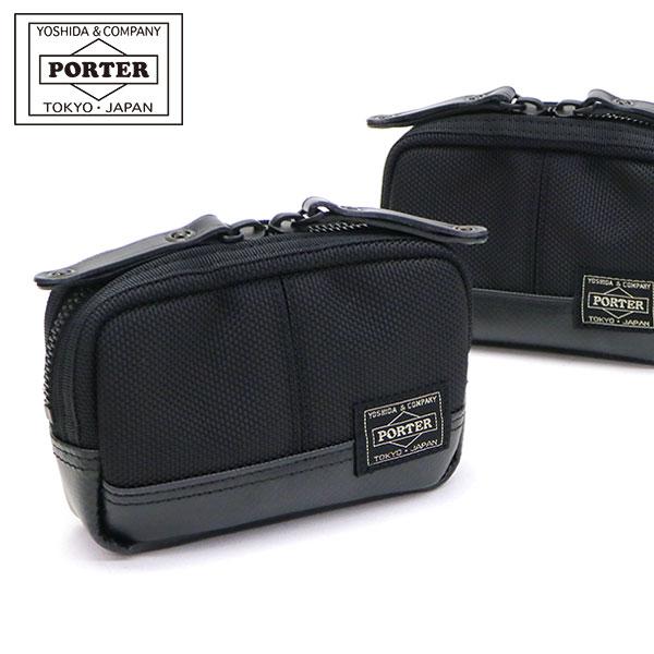 PORTER ミニポーチ HEAT ブラック FREITAG ポーチ HEAT（PORTER） ポーター ヒート ポーチ 703-07973 吉田カバン PORTER