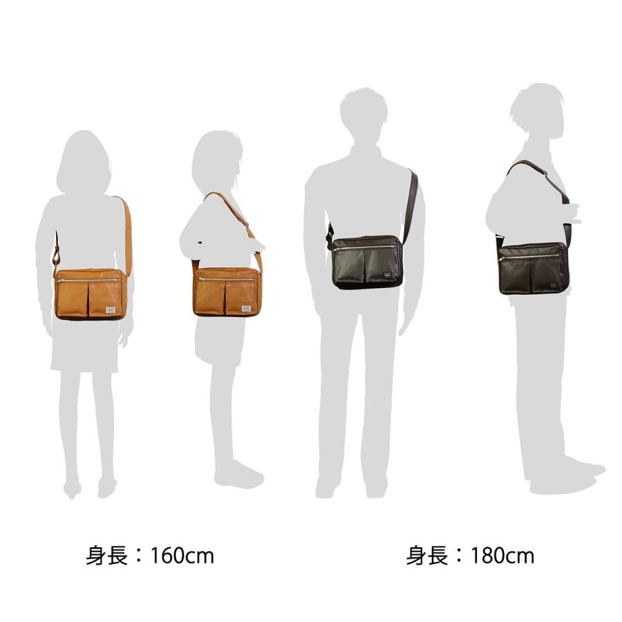 ポーター フリースタイル ショルダーバッグ(L) 707-08211 吉田カバン PORTER FREE STYLE SHOULDER BAG(L) メンズ レディース 小さい 軽い 斜めがけ｜galleria-onlineshop｜10