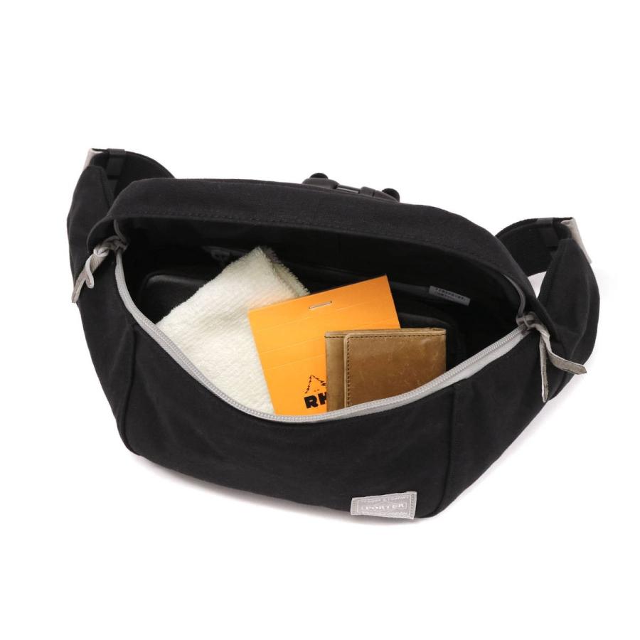 ポーター ビート ウエストバッグ(S) 727-09049 ウエストポーチ ボディバッグ 吉田カバン PORTER BEAT WAIST BAG(S) 斜めがけ コットン メンズ レディース｜galleria-onlineshop｜14