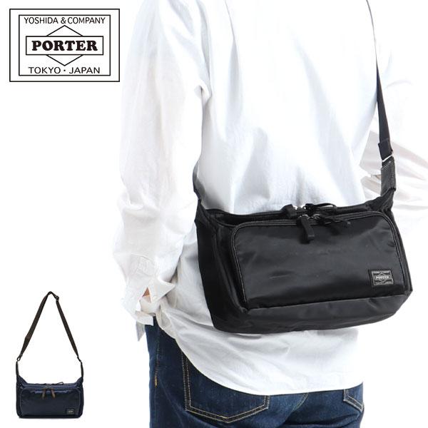 【未使用級】PORTER PLAN ショルダーバッグ ブラック メンズ PLAN（PORTER） ポーター プラン ショルダーバッグ 728-08709 吉田