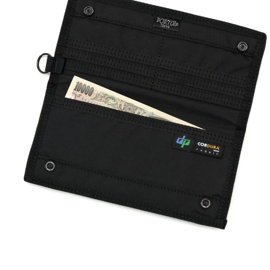 ポーター ハイブリッド ロングウォレット 737-17827 長財布 財布 吉田カバン PORTER HYBRID WALLET 二つ折り 小銭入れ 外側 日本製 メンズ レディース｜galleria-onlineshop｜11