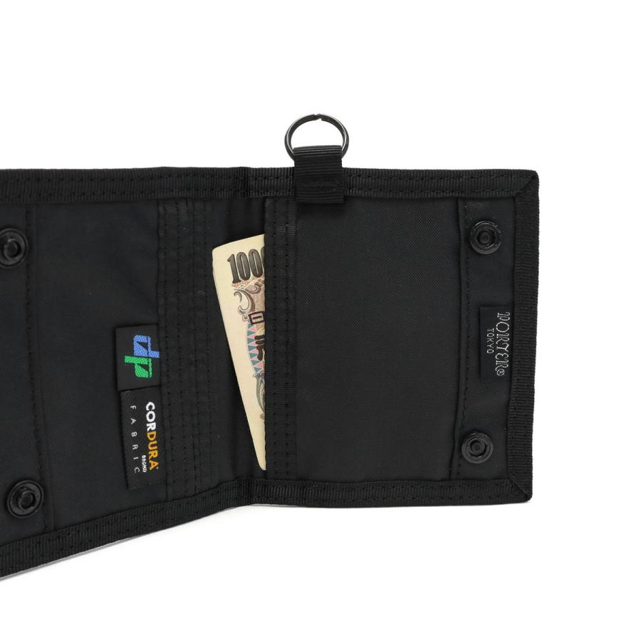 ポーター ハイブリッド ウォレット 737-17829 財布 二つ折り財布 吉田カバン PORTER HYBRID WALLET 二つ折り 小銭入れ 外側 ミニ財布 日本製 メンズ レディース｜galleria-onlineshop｜10