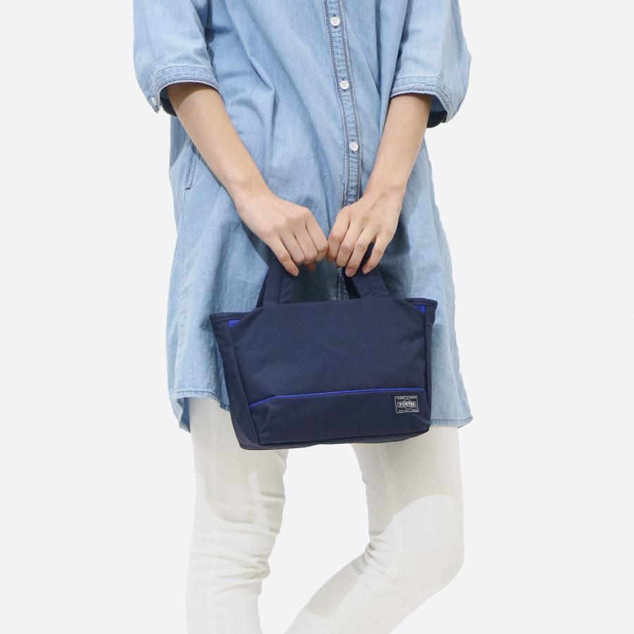 ポーター ムース トートバッグ(XS) 751-09873 吉田カバン PORTER MOUSSE TOTE BAG(XS) レディース メンズ 小さめ 軽い ファスナー付き おしゃれ ブランド 日本製