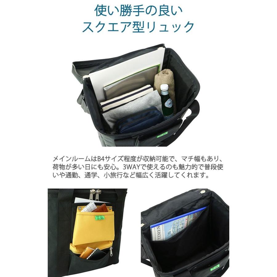 ポーター ユニオン レコードバッグ 782-08614 リュック 吉田カバン PORTER UNION RECORD BAG メンズ レディース 大容量 おしゃれ 通学 黒｜galleria-onlineshop｜08