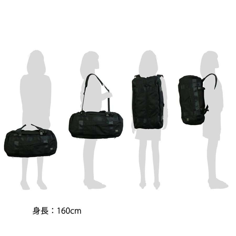 ポーター ブースパック 3WAYダッフルバッグ(M) 853-07995 ボストンバッグ 吉田カバン PORTER BOOTH PACK 3WAY DUFFLE BAG(M) リュック 防水｜galleria-onlineshop｜08