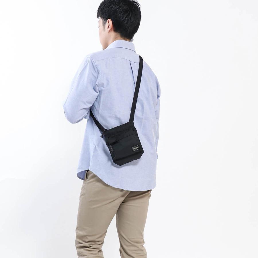 ポーター フォース ショルダーポーチ 855-05461 吉田カバン PORTER FORCE SHOULDER POUCH ショルダーバッグ メンズ レディース 小さい 斜めがけ｜galleria-onlineshop｜08