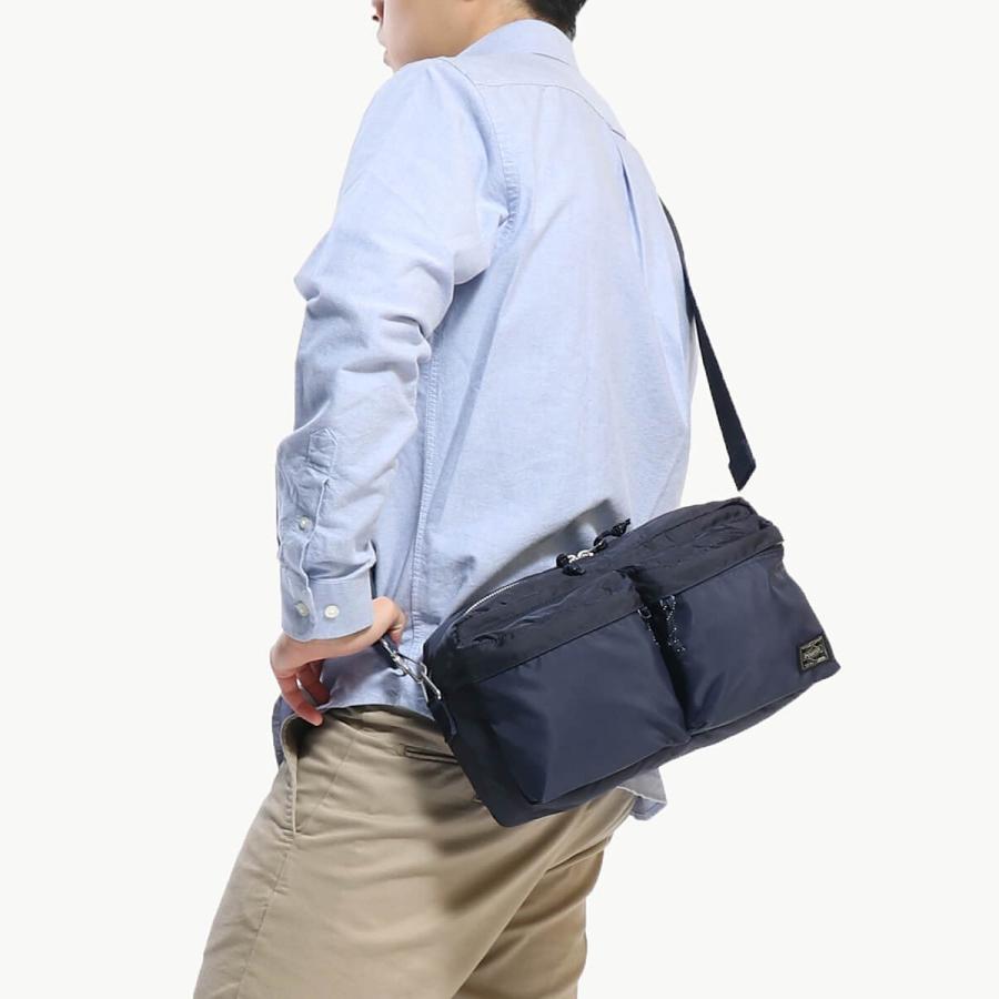 ポーター フォース 2WAYウエストバッグ 855-07418 ショルダーバッグ 吉田カバン PORTER FORCE 2WAY WAIST BAG 斜めがけ 肩掛け メンズ レディース｜galleria-onlineshop｜09