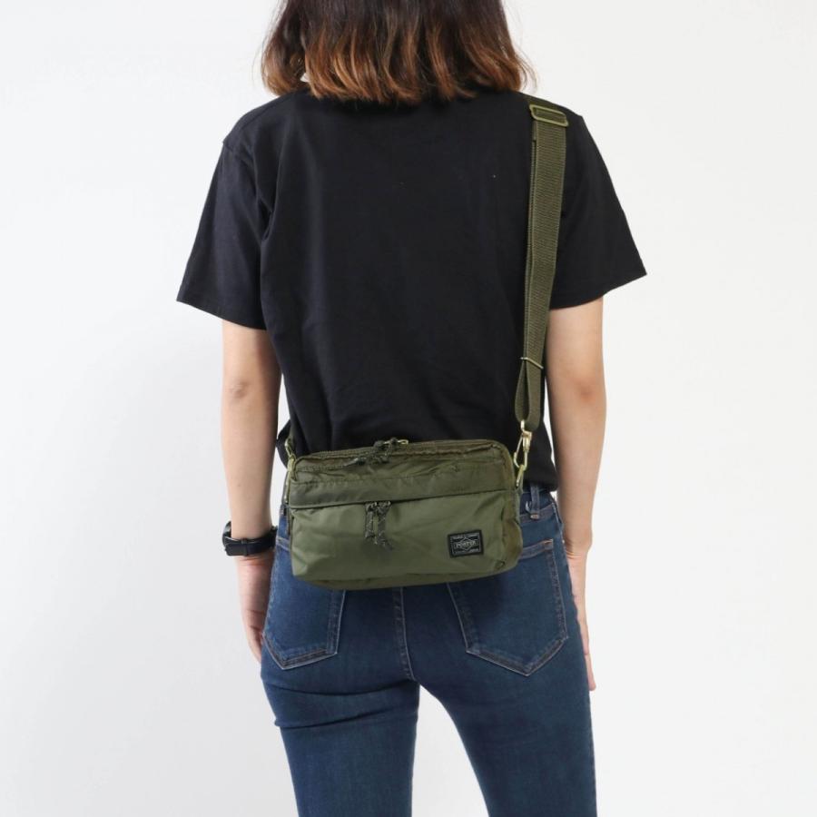 ポーター フォース 2WAYウエストバッグ 855-07501 ショルダーバッグ 吉田カバン PORTER FORCE メンズ レディース ボディバッグ ウエストポーチ 斜めがけ 爆買の画像