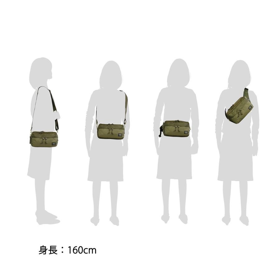 ポーター フォース 2WAYウエストバッグ 855-07501 ショルダーバッグ 吉田カバン PORTER FORCE メンズ レディース ボディバッグ ウエストポーチ 斜めがけ 爆買の画像
