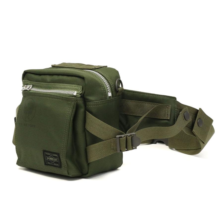 ポーター フライングエース ファニーパック 863-16810 ウエストバッグ 吉田カバン PORTER FLYING ACE FANNY PACK 斜めがけバッグ メンズ レディース ミリタリー｜galleria-onlineshop｜10