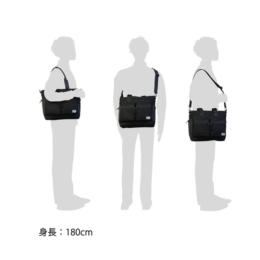 ポーター スイッチ 2WAYトートバッグ(S) 874-19672 吉田カバン PORTER SWITCH メンズ レディース ナイロン ショルダー ファスナー付き A4の画像