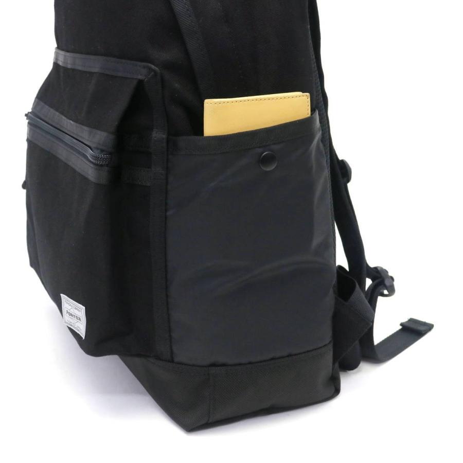 ポーター スイッチ デイパック 874-19678 吉田カバン PORTER SWITCH DAYPACK リュックサック メンズ レディース ブラック カジュアル A4 通学 シンプル 黒｜galleria-onlineshop｜13