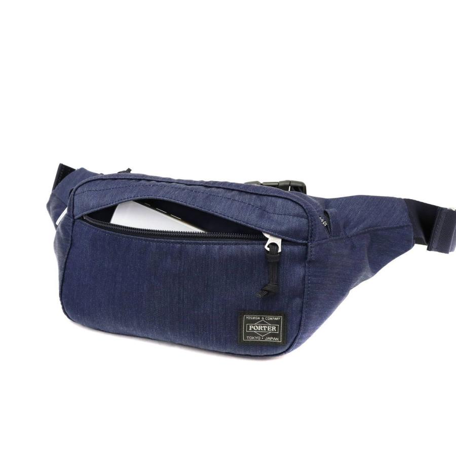 ポーター デニム ウエストバッグ(L) 892-15104 ウエストバッグ ボディバッグ 吉田カバン PORTER DENIM WAIST BAG(L) 斜めがけ 軽量 日本製 メンズ レディース｜galleria-onlineshop｜14