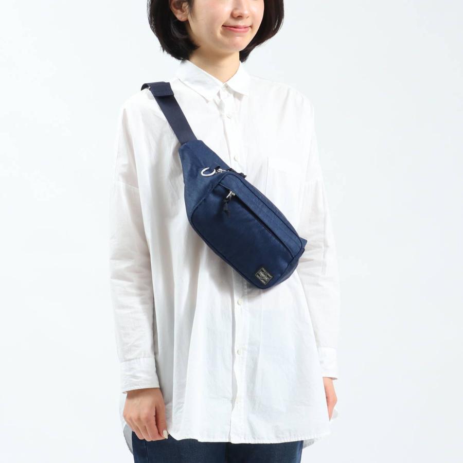 ポーター デニム ウエストバッグ(L) 892-15104 ウエストバッグ ボディバッグ 吉田カバン PORTER DENIM WAIST BAG(L) 斜めがけ 軽量 日本製 メンズ レディース｜galleria-onlineshop｜11