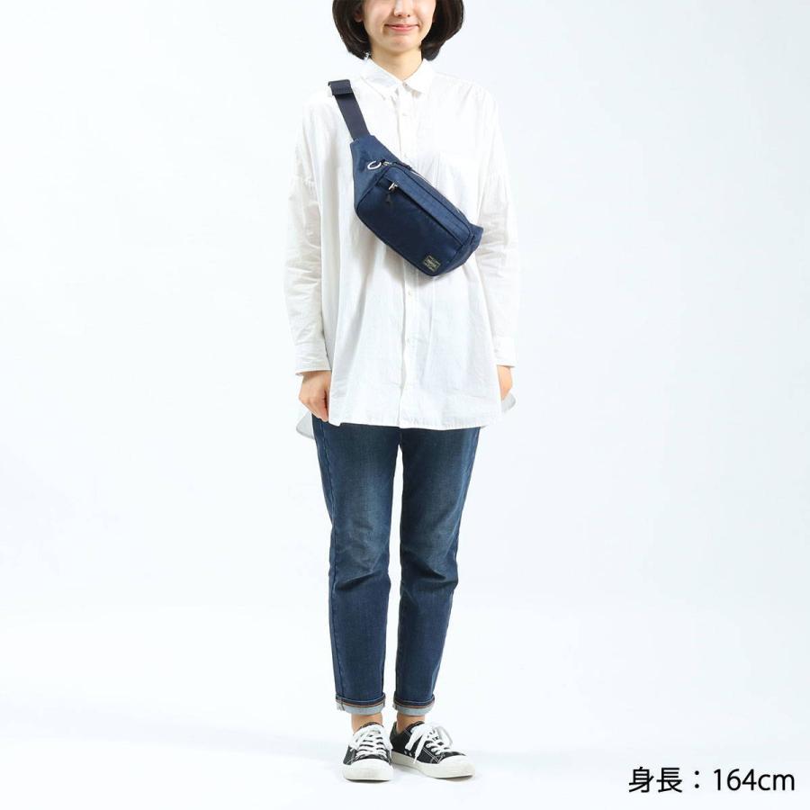 ポーター デニム ウエストバッグ(L) 892-15104 ウエストバッグ ボディバッグ 吉田カバン PORTER DENIM WAIST BAG(L) 斜めがけ 軽量 日本製 メンズ レディース｜galleria-onlineshop｜12