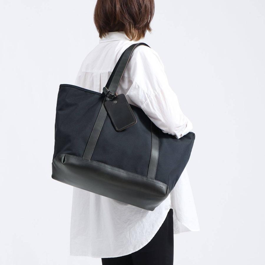 最大40%★5/15限定 アーツアンドクラフツ トートバッグ ARTS&CRAFTS バッグ BLACK NYLON BASIC ZIP TOP TOTE トート ファスナー A4 本革 メンズ レディース｜galleria-onlineshop｜08