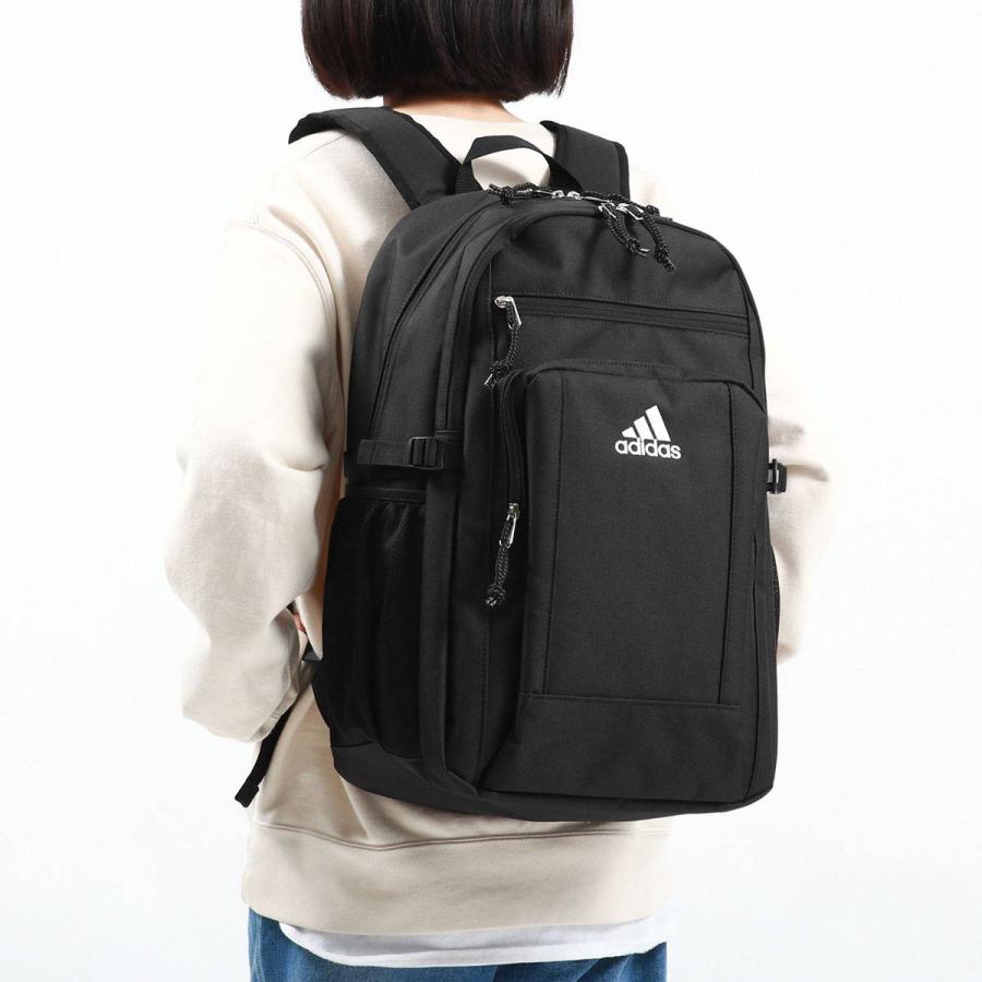 セール50%OFF アディダス リュック メンズ レディース 中学生 高校生 大容量 通学 シンプル 黒 adidas リュックサック 軽量 通学用 PC B4 A4 31L 67891｜galleria-onlineshop｜06