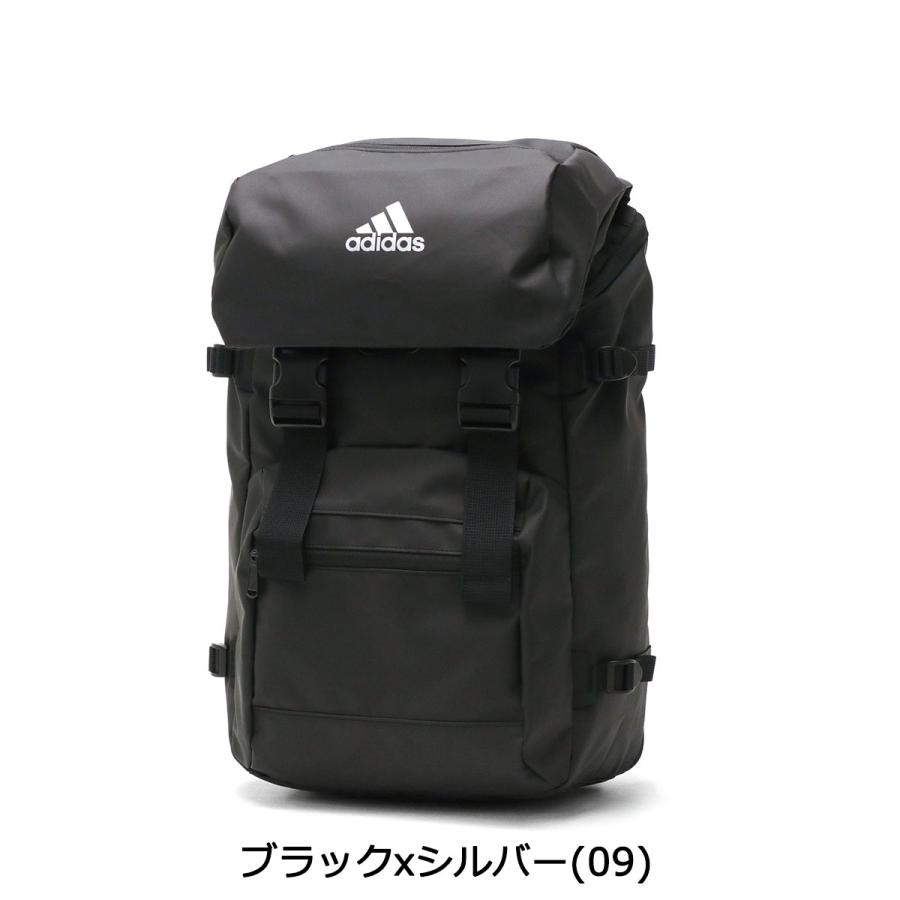 セール50%OFF アディダス リュック メンズ レディース 通勤 通学 シンプル 黒 adidas リュックサック ビジネスリュック かぶせ 撥水 PC A4 B4 29L 68042｜galleria-onlineshop｜07