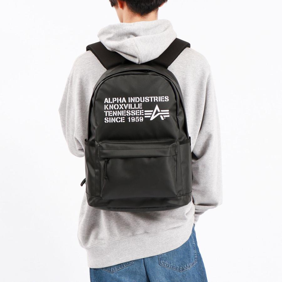 最大40%★6/5限定 アルファインダストリーズ リュック ALPHA INDUSTRIES TPU COATING バックパック リュックサック A4 PC 13.3インチ メンズ レディース TZ1120｜galleria-onlineshop｜04