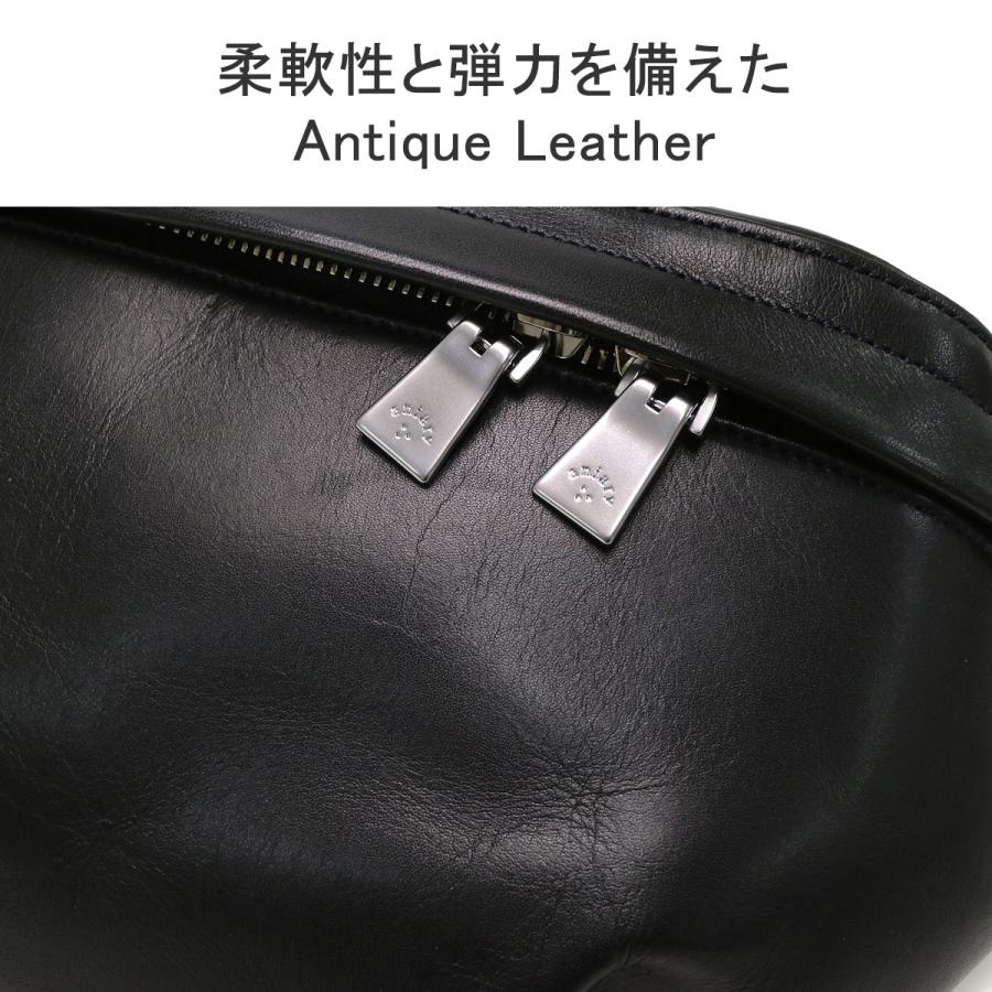 正規取扱店 アニアリ ボディバッグ aniary Antique Leather アンティークレザー ショルダーバッグ 本革 メンズ レディース 01-07003｜galleria-onlineshop｜11