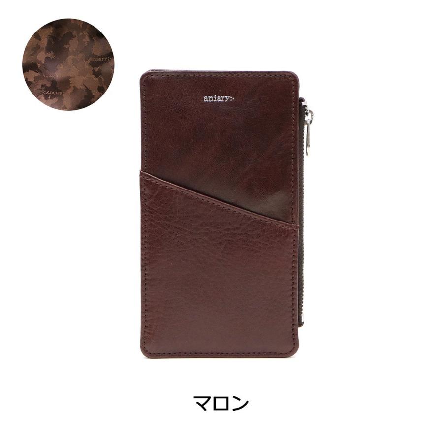 最大40%★5/15限定 正規取扱店 アニアリ aniary マルチケース S Antique Leather アンティークレザー スマホポーチ 01-08002｜galleria-onlineshop｜10