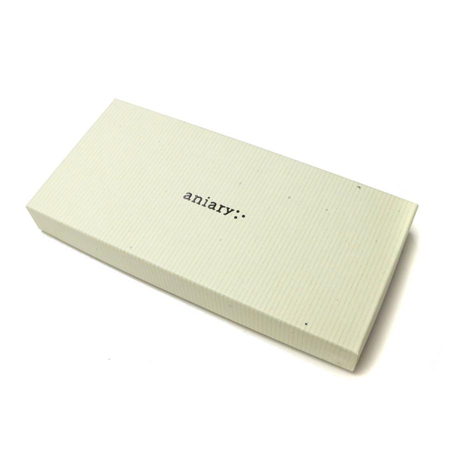 aniary（アニアリ） 正規取扱店 財布 本革 ラウンドファスナー長財布