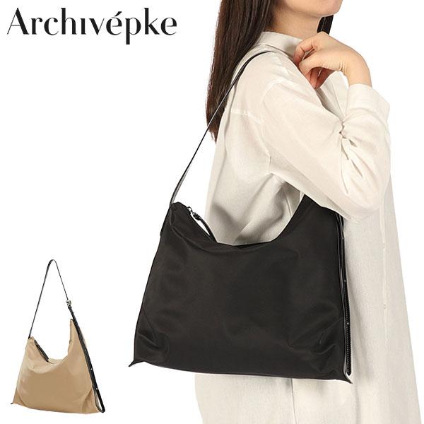 最大42%★6/14限定 アーカイブエプク トートバッグ レディース ファスナー付き 布 Archivepke 軽量 小さめ Luv luna bag OVBAX25103 OVBAX24108 | Archivepke