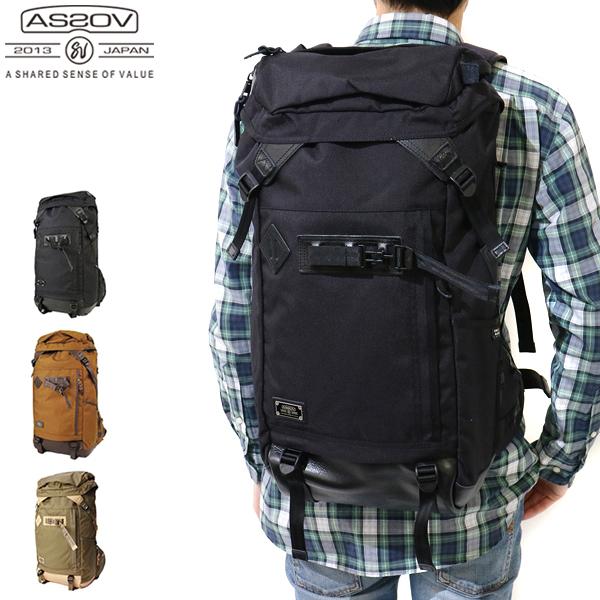 AS2OV（アッソブ） 最大42%★6/29迄 セール30%OFF 正規品1年保証 リュック メンズ 大容量 カジュアル ブランド 革 ...