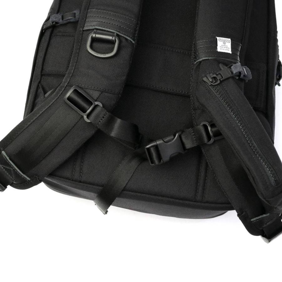 ASSOV リュック　黒 AS2OV 正規品1年保証 アッソブ リュック メンズ レディース 通学