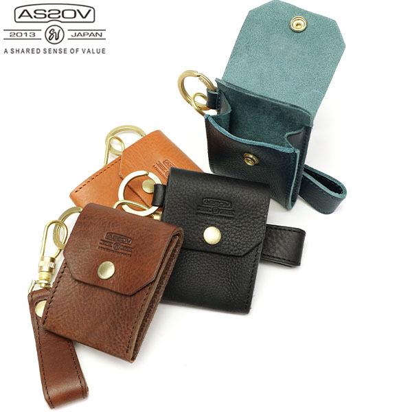 【商品レビューで＋5％】【セール30%OFF】【正規品1年保証】アッソブ 財布 AS2OV ケース レザー アッソヴ OILED SHRINK LEATHER COIN CASE ASSOV 101406 AS2OV（アッソブ） 最大37%☆1/8限定 セール30%OFF 正規品1年保証 財布