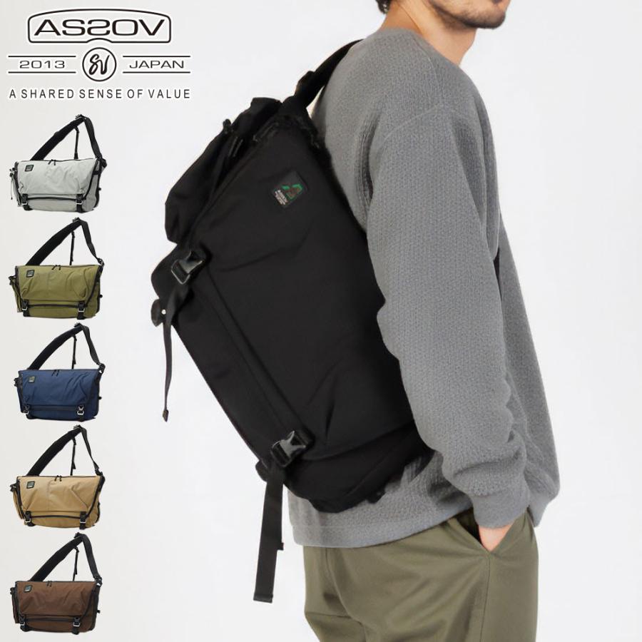 AS2OV（アッソブ） 最大42%☆10/7限定 正規品1年保証 メッセンジャー