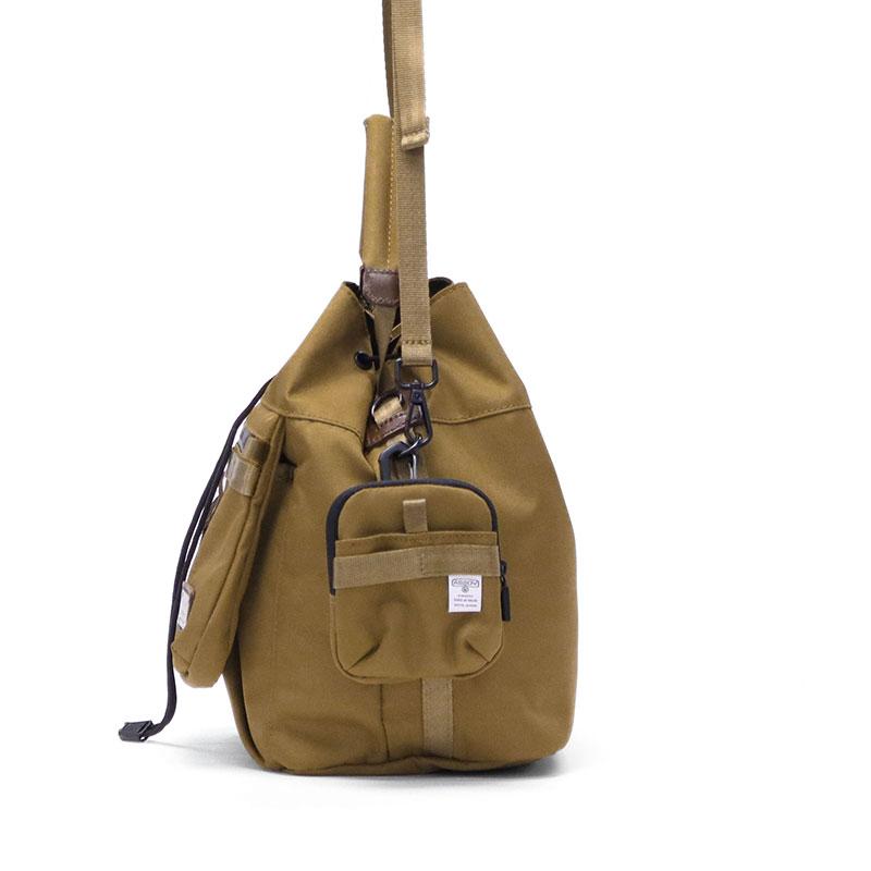 最大37%★11/19限定 正規品1年保証 アッソブ ショルダーバッグ メンズ 軽量 AS2OV 斜めがけ 巾着 A5 2WAY CORDURA DOBBY 305D DRAWSTRING SHOULDER 061423 | AS2OV | 10