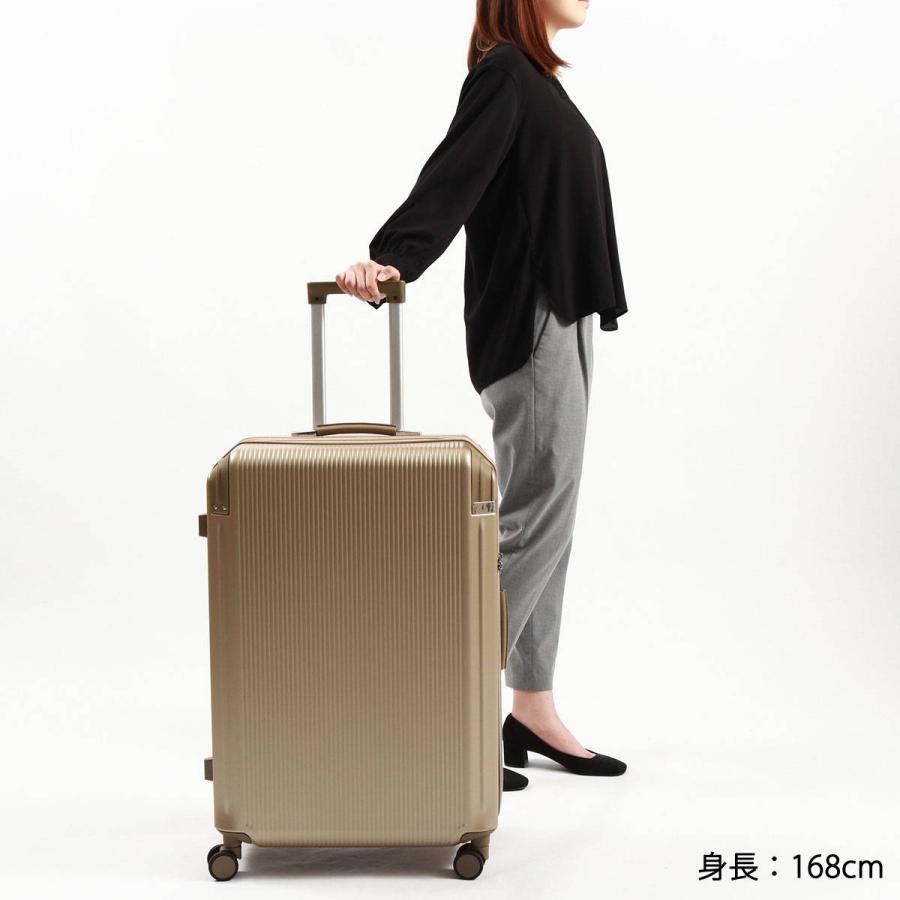 5年保証 エーストーキョー スーツケース ace.TOKYO 83L 97L 7〜14泊 XLサイズ 大容量 大型 拡張 キャリーケース 双輪 ペンテックス 05174｜galleria-onlineshop｜06