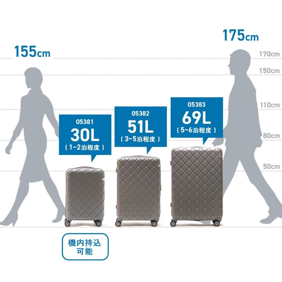 最大41%★5/26限定 5年保証 エーストーキョー スーツケース 機内持ち込み S Sサイズ ace.TOKYO 軽量 軽い 1泊 2泊 30L レディース ブランド スカーラ 05381｜galleria-onlineshop｜25