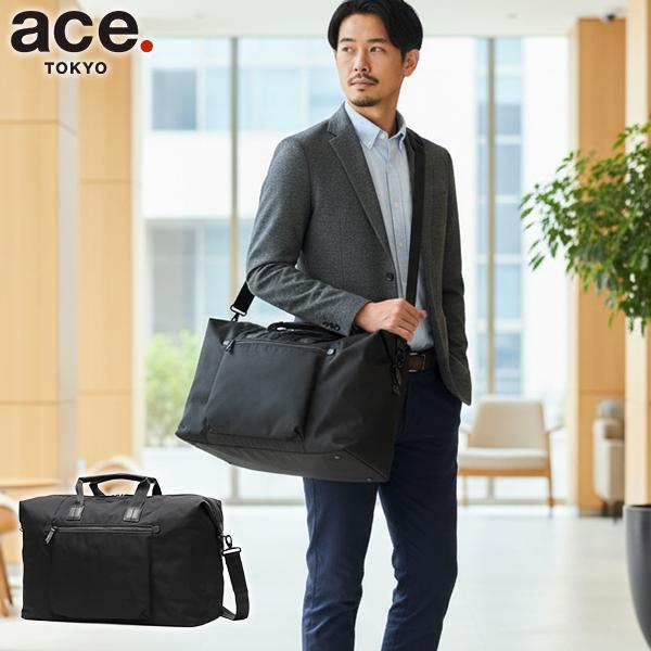 「ACE.」ボストンバッグ 本革 未使用品 ace. 最大53%☆6/21迄 正規品5年保証 エーストーキョー ボストンバッグ