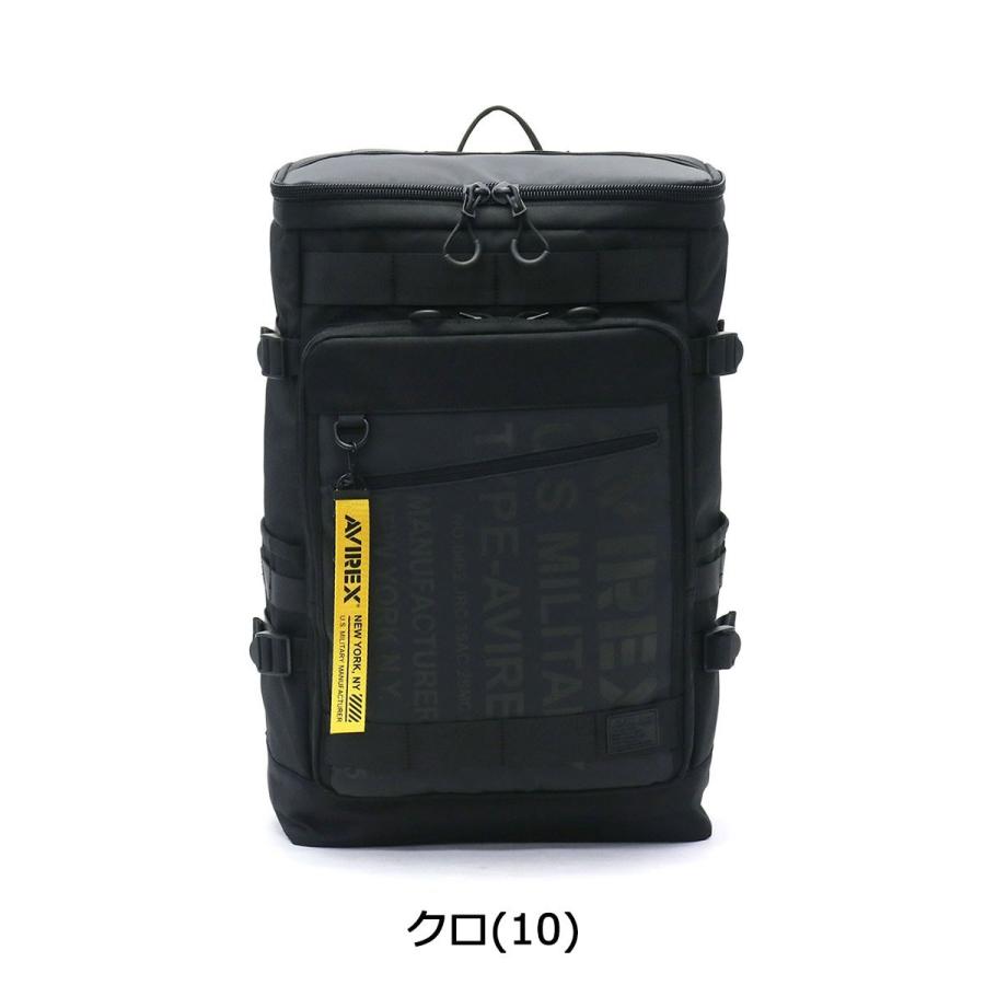 AVIREX 黒 赤 リュック・バックパック リュック メンズ AVIREX アヴィレックス アビレックス 大容量 防水 A4