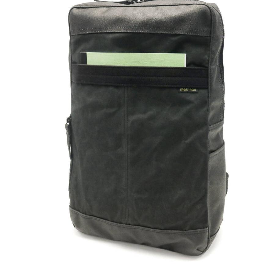 最大51%★4/23迄 バギーポート リュック BAGGY PORT リュックサック ROUBIKI PLUS ロウ引きプラス 帆布 A4 防水 シンプル メンズ INS-102_11