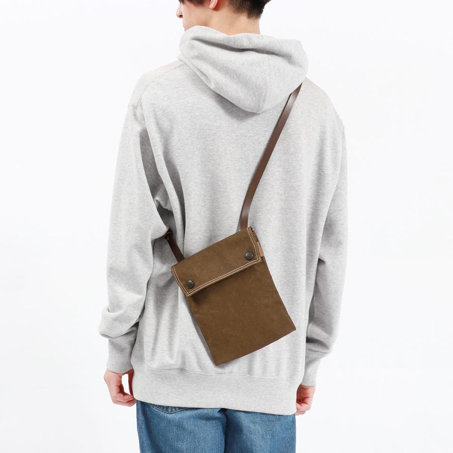 最大40%★4/28限定 バギーポート ショルダーバッグ BAGGY PORT SHELTER DUCK シェルターダック ミニショルダー 斜めがけ 軽量 牛革 メンズ レディース INS-402｜galleria-onlineshop｜05