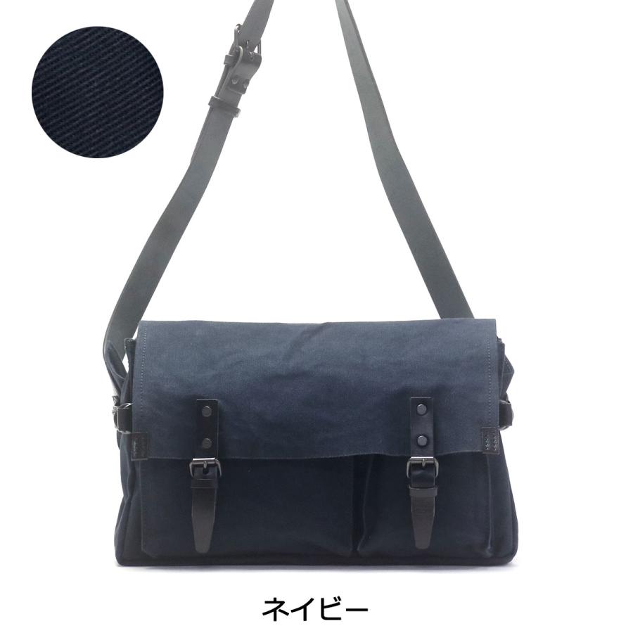 最大40%★5/15限定 バギーポート ショルダーバッグ BAGGY PORT ボディバッグ 斜めがけ 大きめ A4 6号帆布×BLACK キャンバス メンズ レディ―ス GRN-032｜galleria-onlineshop｜09