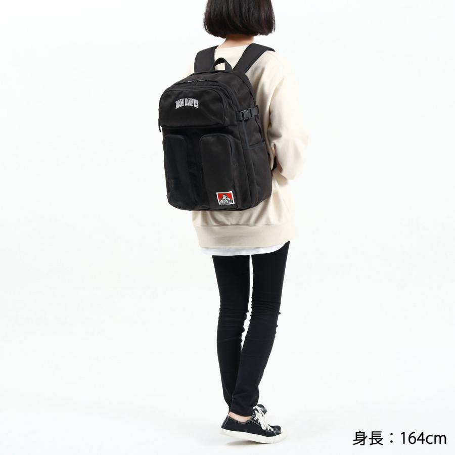 ベンデイビス リュック BEN DAVIS W-MESH DAYPACK 27L デイパック リュックサック A4 B4 ノートPC 通学 撥水 メンズ レディース BDW-8238｜galleria-onlineshop｜06